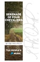 Serenade of Four Chevaliers TTBB choral sheet music cover